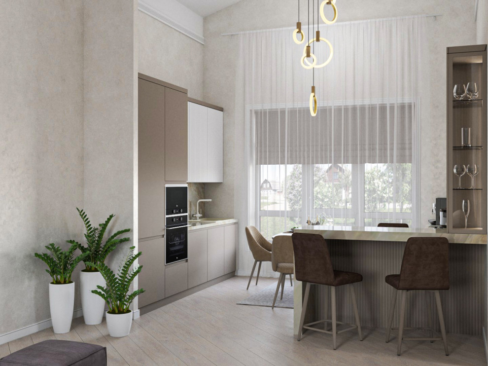 Загородный дом с выходом на террасу