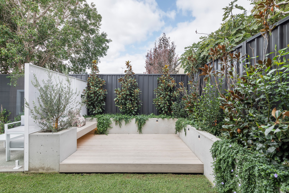 Inspiration for a contemporary terrace in Adelaide.