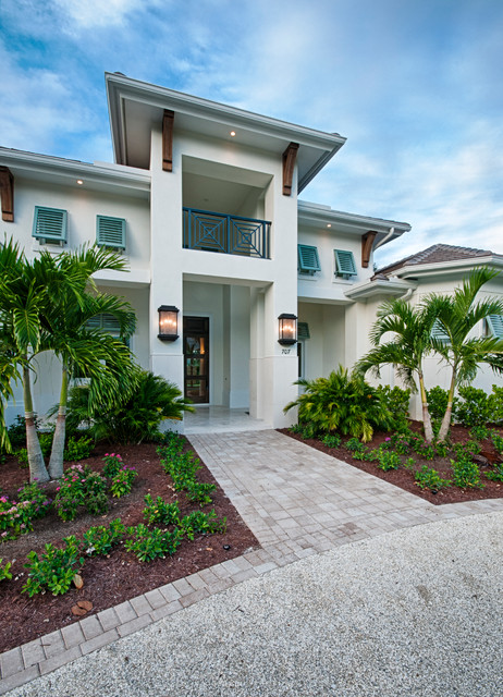Naples Fl West Indies Style Home Modern Entry Miami By