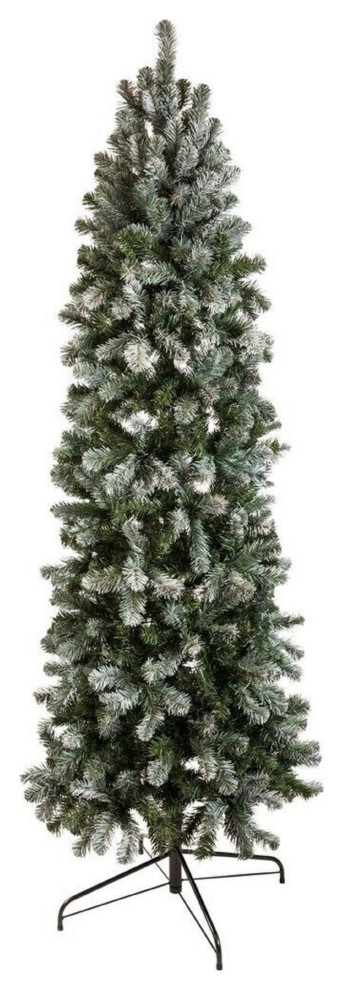 5' Slim Allegheny Pine Unlit Christmas Tree Unlit