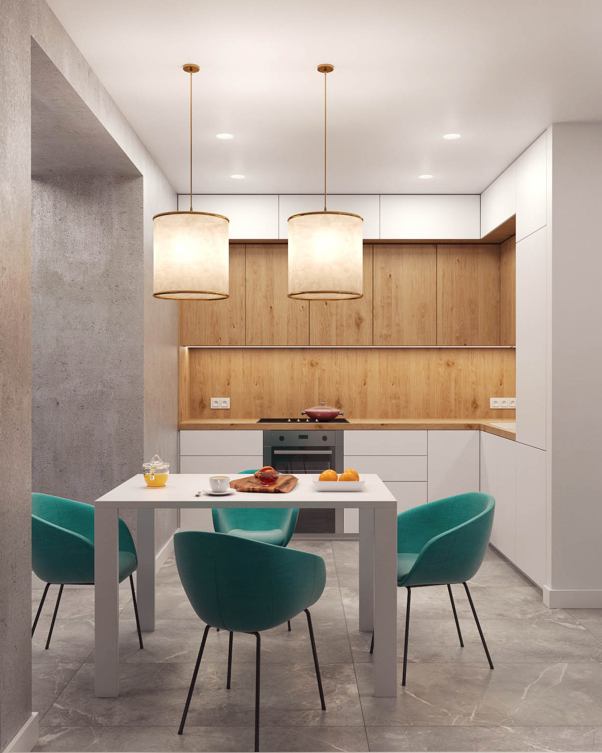 Интерьеры трехкомнатной квартиры в ЖК "Изумрудный" г. Самара