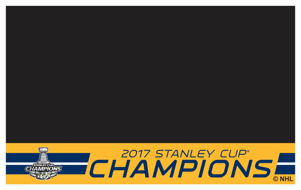 2017 Stanley Cup Champions Nashville Predators Grill Mat, 26"x42"