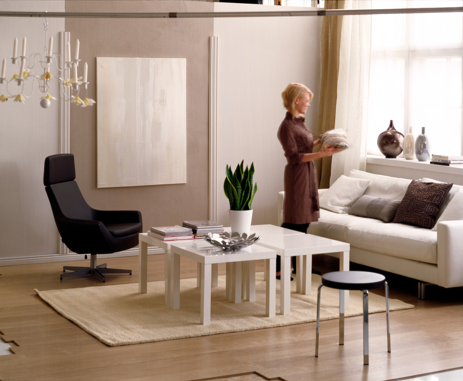 Краски Tikkurila в гостиных