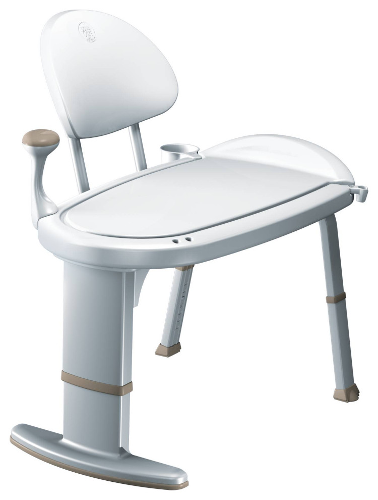 Moen DN7105 Adjustable Transfer Bench Shower Benches & Seats by