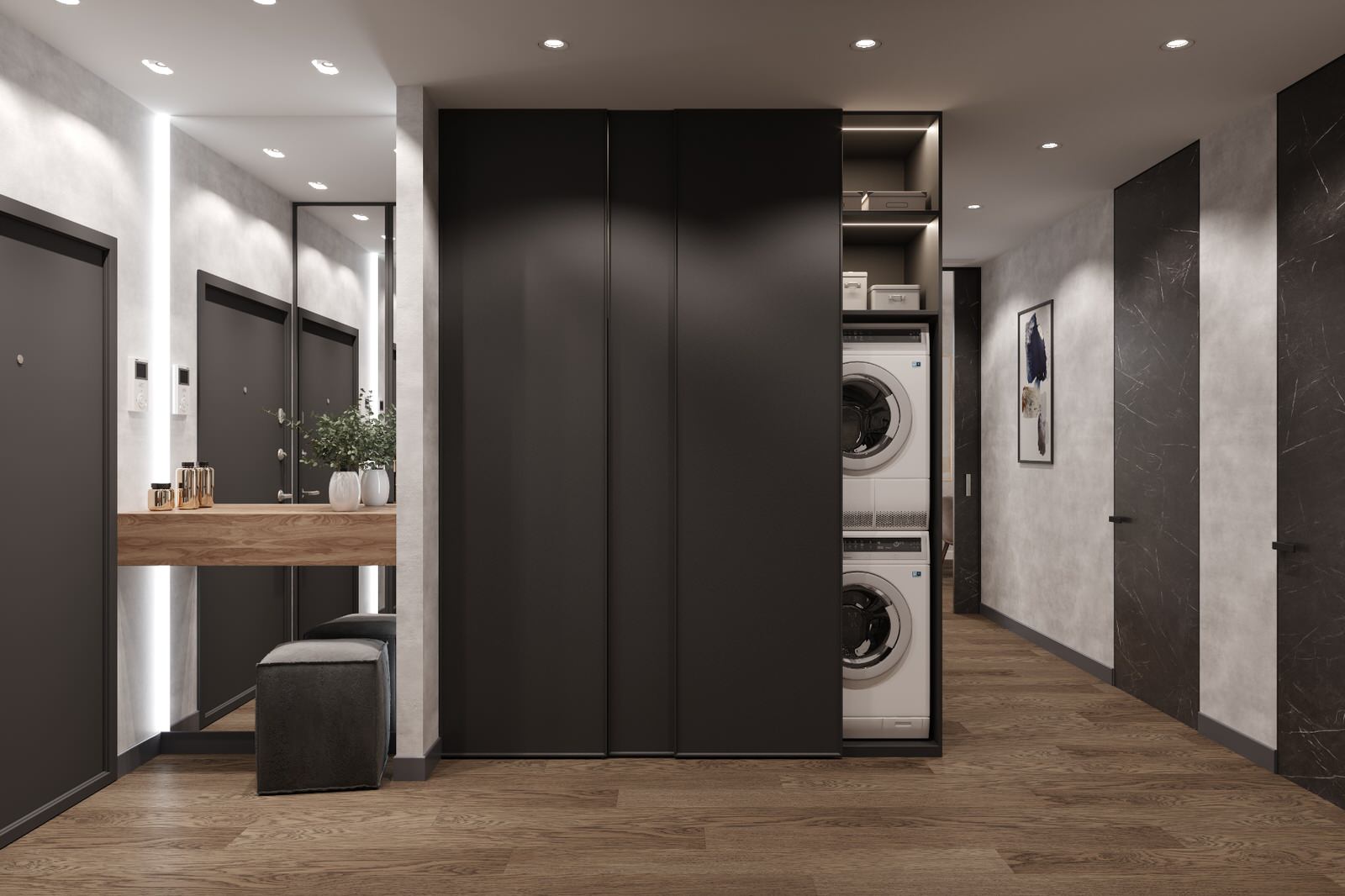 Квартира 83 кв. м. в современном стиле ЖК Life- Кутузовский.