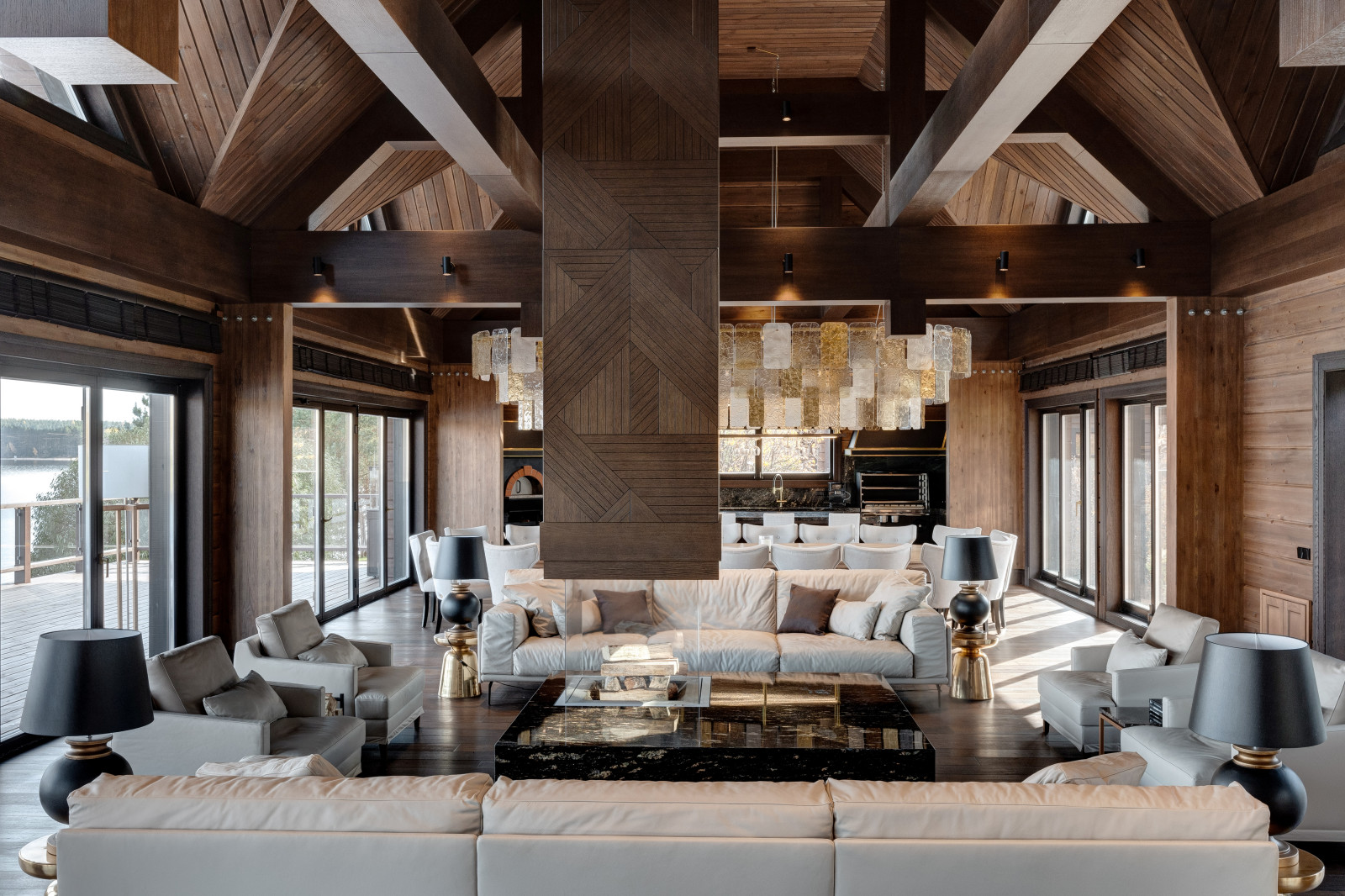 Гостевой домик на берегу озера