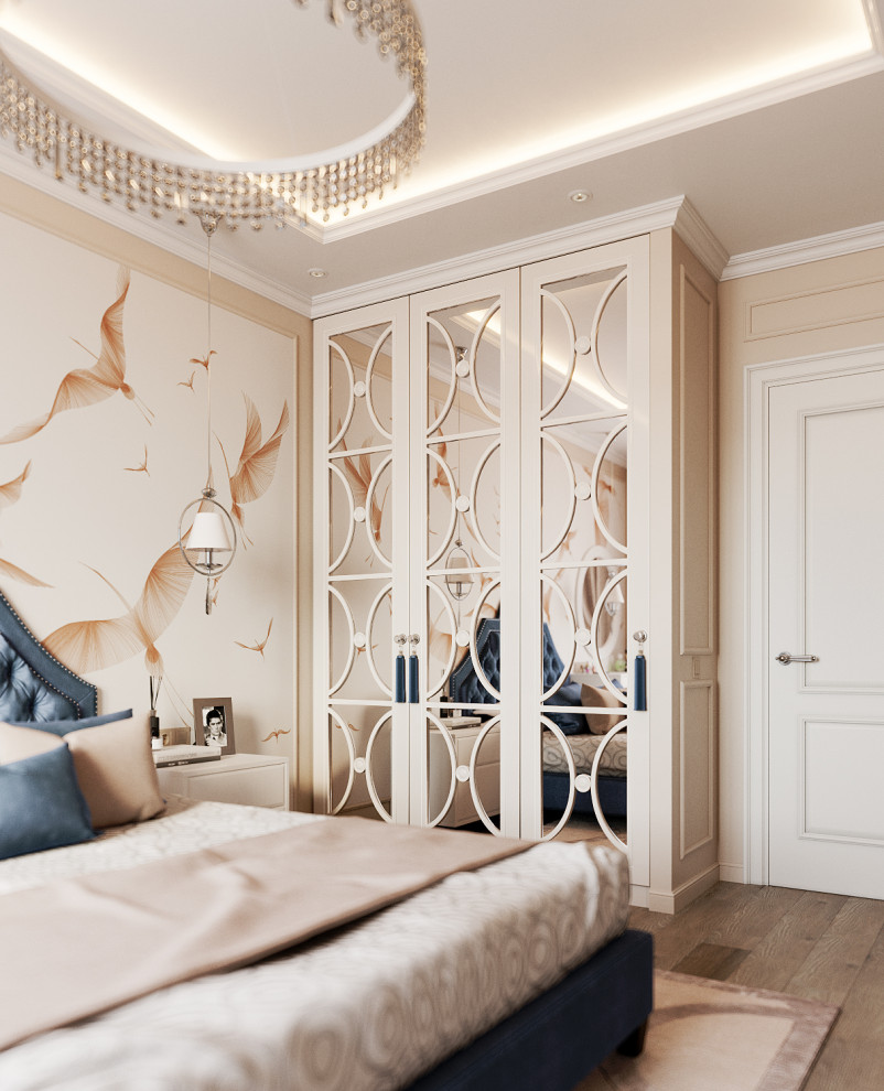 Выдержанный интерьер в неоклассическом стиле