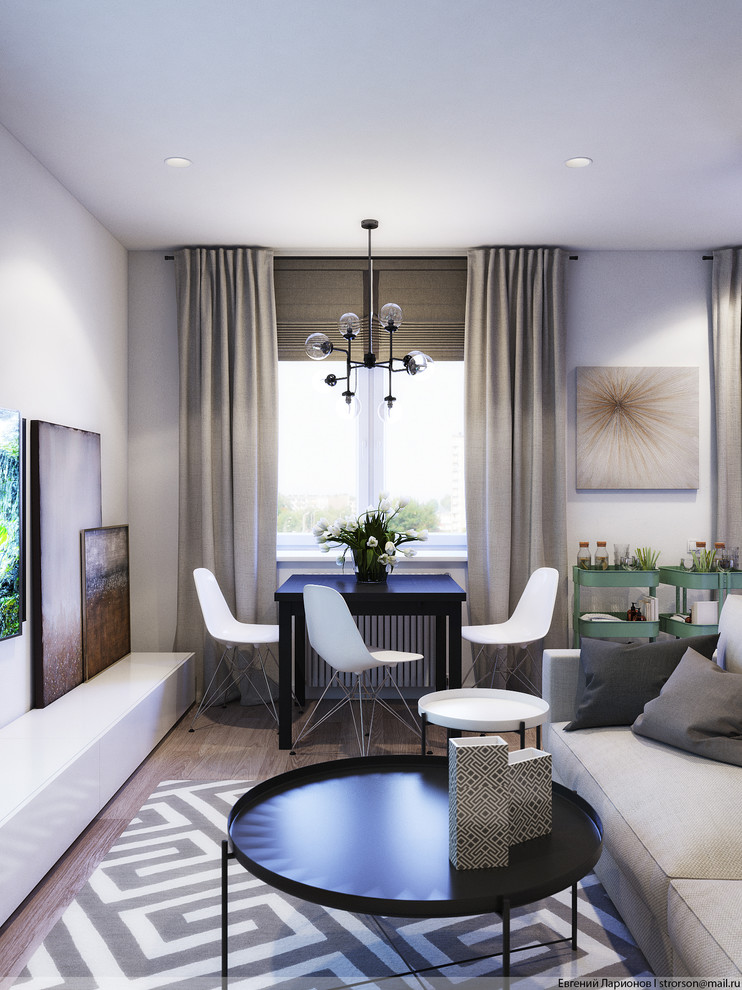 Интерьер квартиры площадью 66 кв. м. в г. Калининград