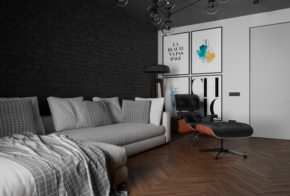 Дизайн проект таунхауса в Мегаполис Парке