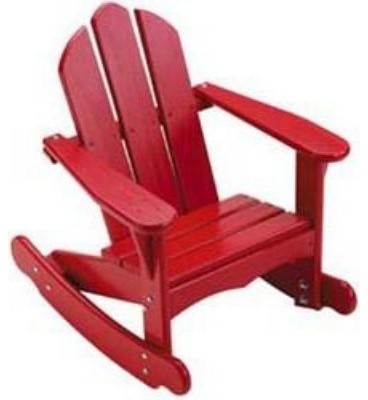 Little Colorado Child&#39;s Sunroom Adirondack Rocking Chair