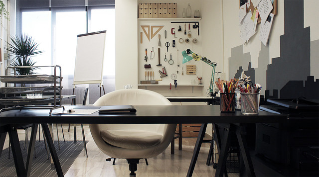 Lo Studio contemporary-home-office