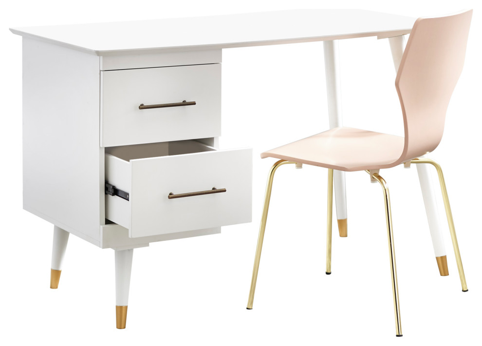 angelohome leon mid century desk