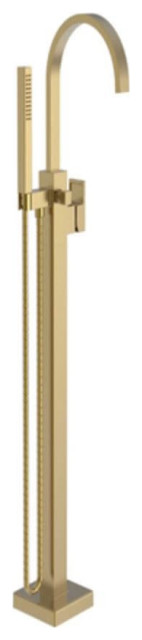 Newport Brass 2040-4261 Secant Floor Mounted Tub Filler - Satin Bronze (PVD)