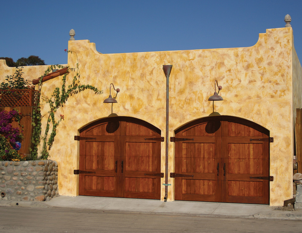 Spanish Doors The Romance! Mediterranean Garage San Diego by
