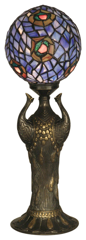 Globe Peacock Replica Table Lamp