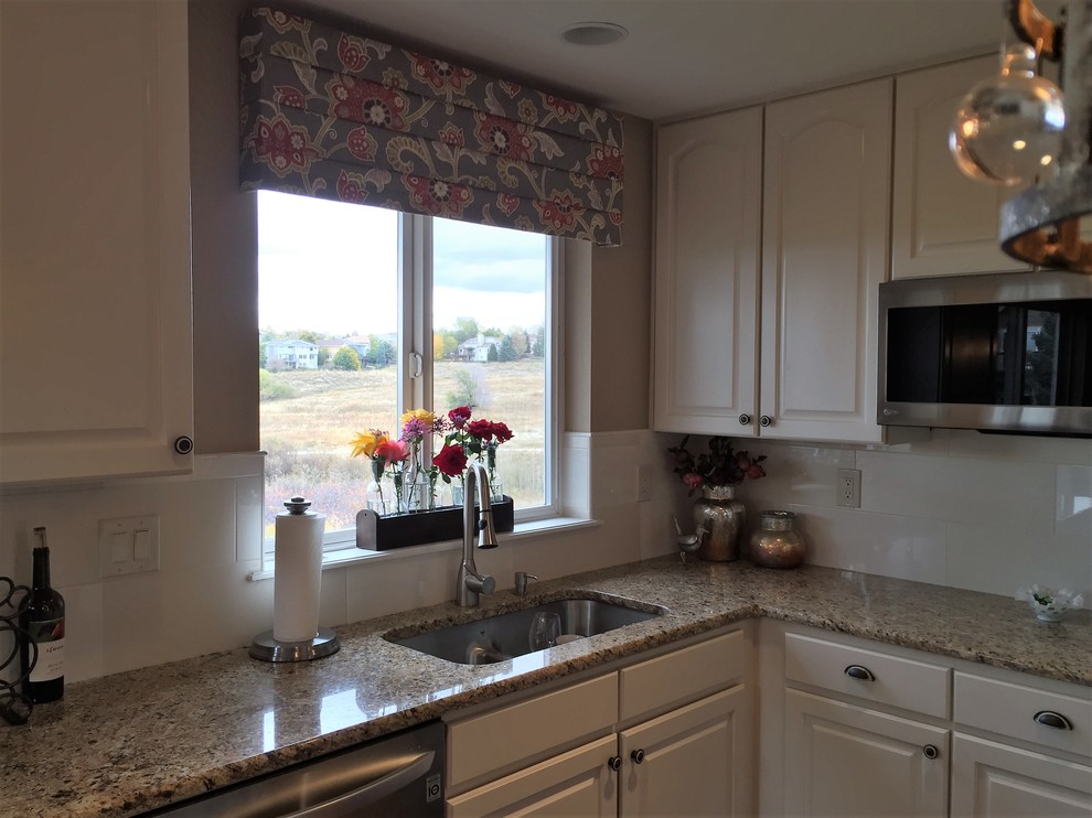 Inspiration for a transitional kitchen remodel in Denver