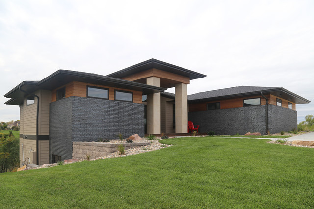 Exteriors modern-haeuser