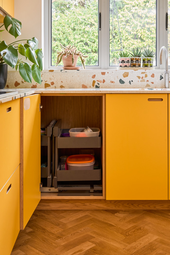 Sunshine Yellow Kitchen