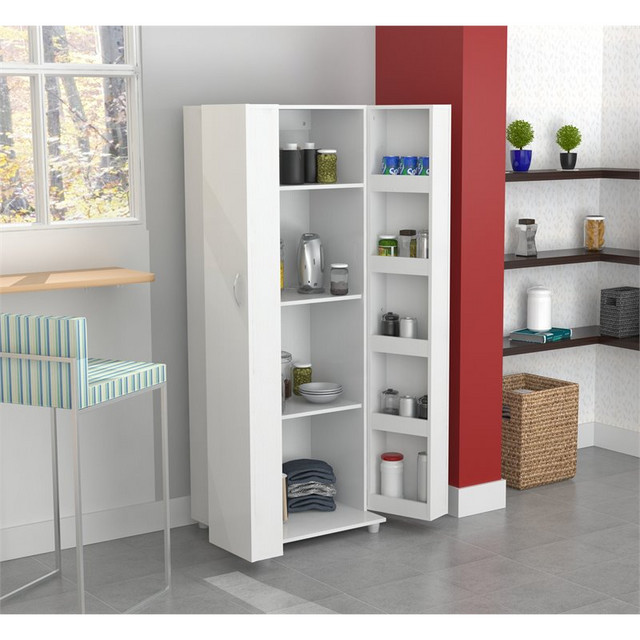 Inval White Kitchen Storage Pantry Contemporary Inval White Kitchen Storage Pantry