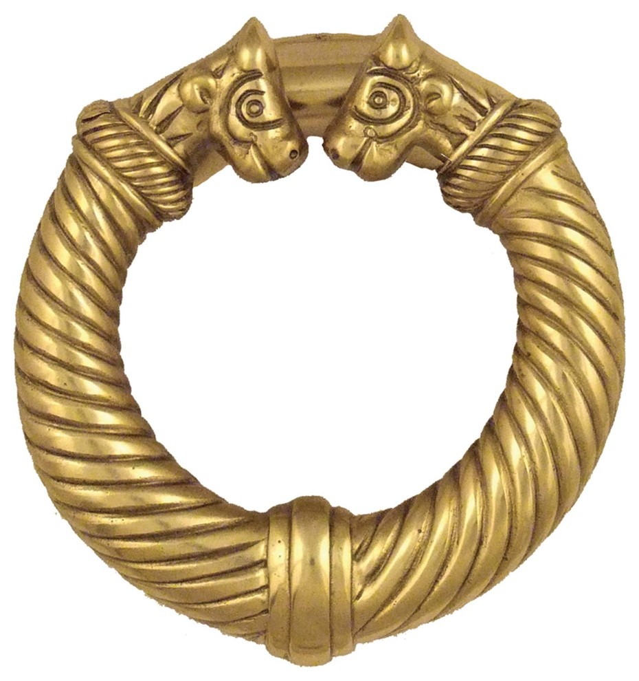 Celtic Torc Door Knocker, Premium Size Traditional Door Knockers
