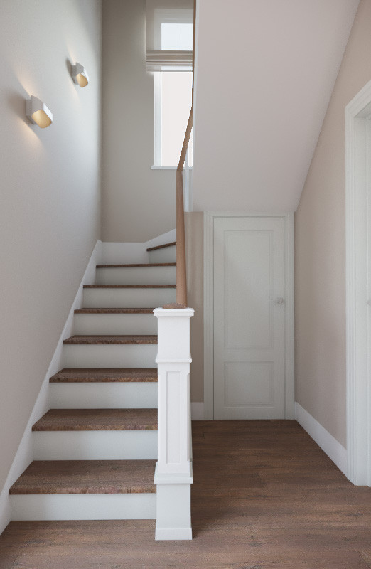 Коттедж в светлых тонах