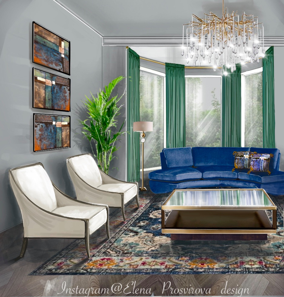 Примеры визуализации дизайн-проектов