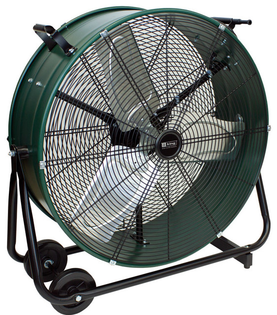 DFC24DS 24" Direct Drive Drum Fan, Swivel Base, 7300 CFM, 2 Speed