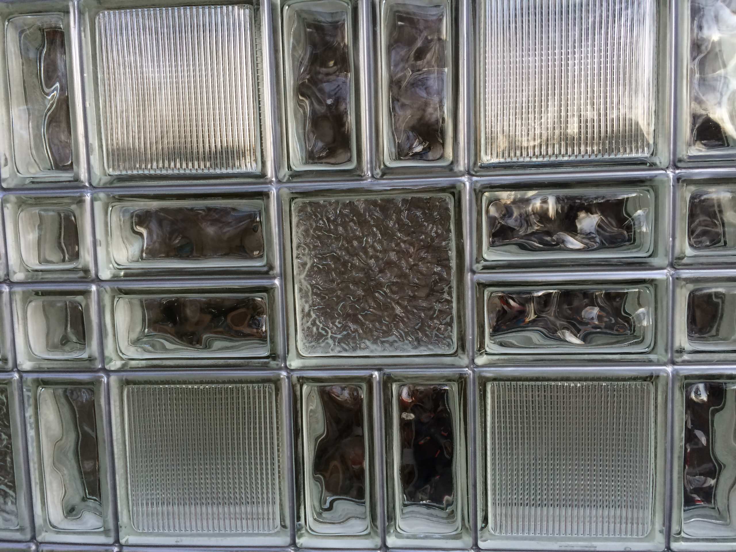 Close Up Of A Glass Block Window With Different Sizes And Patterns Of Glass Bloc Craftsman Detroit By Innovate Building Solutions Houzz