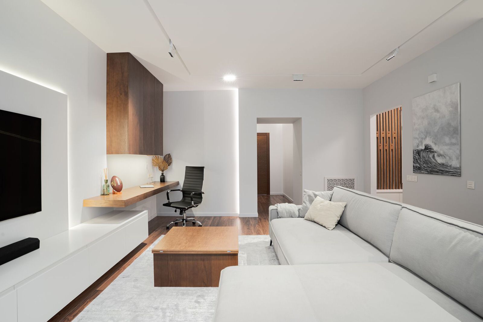 Двухкомнатная квартира в 60 кв.м.