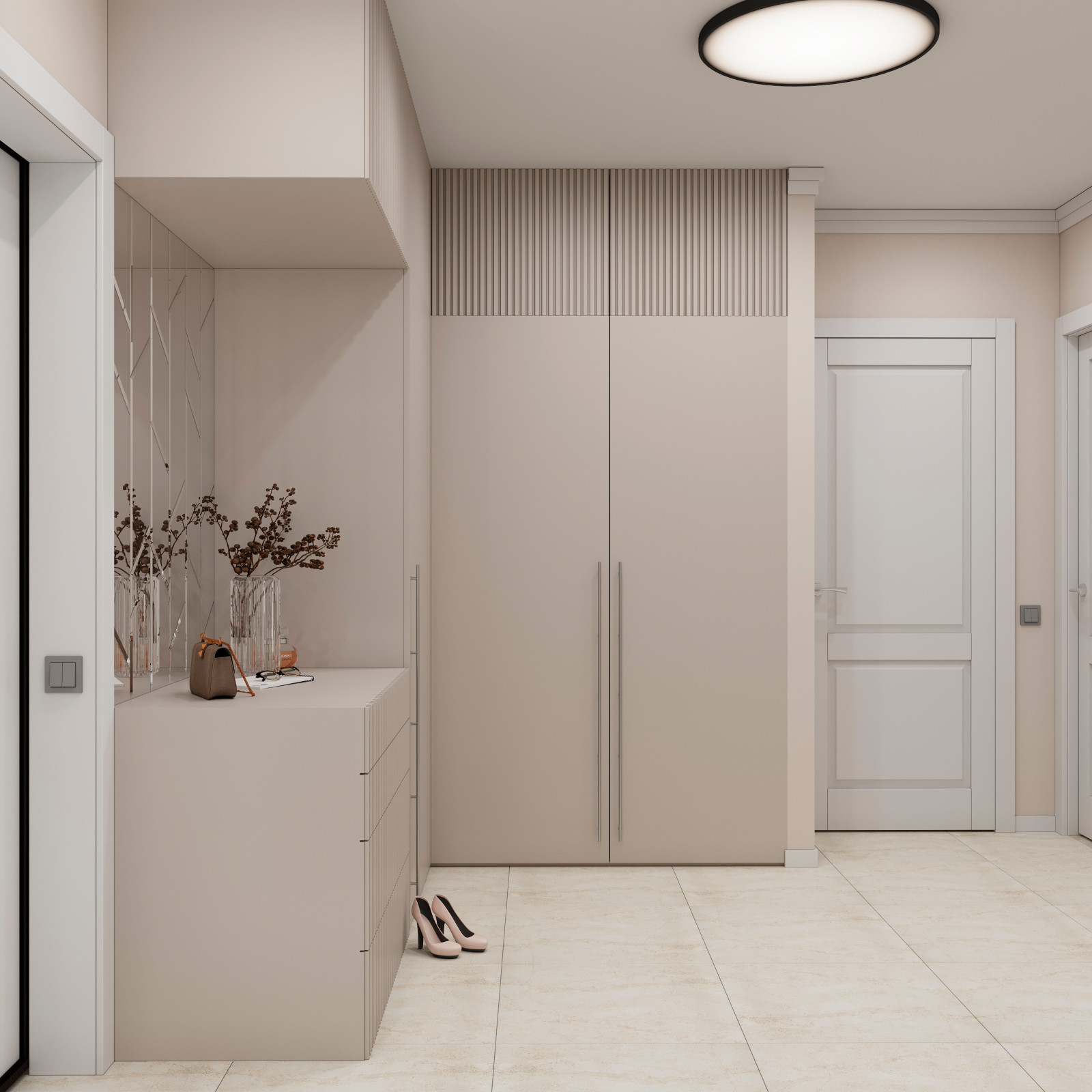 Квартира минимализм для небольшой семьи