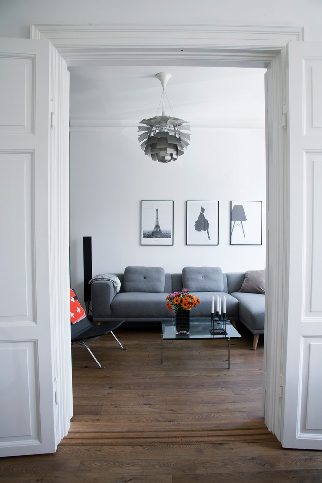 Scandinavian living room in Copenhagen.