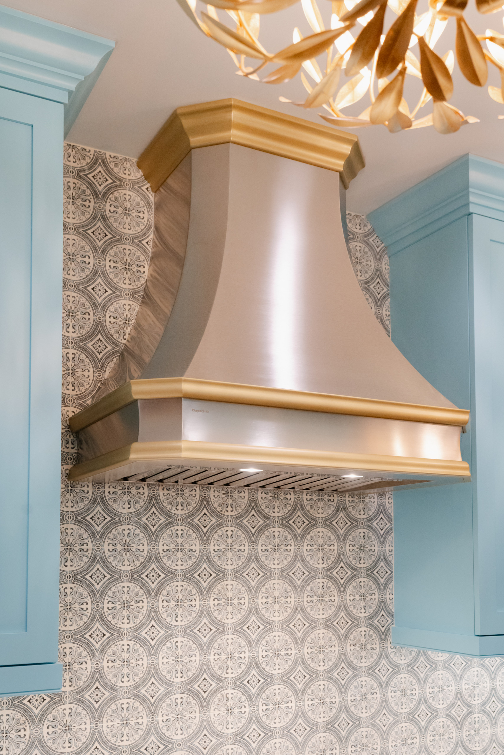 Steel and Brass Custom Hood