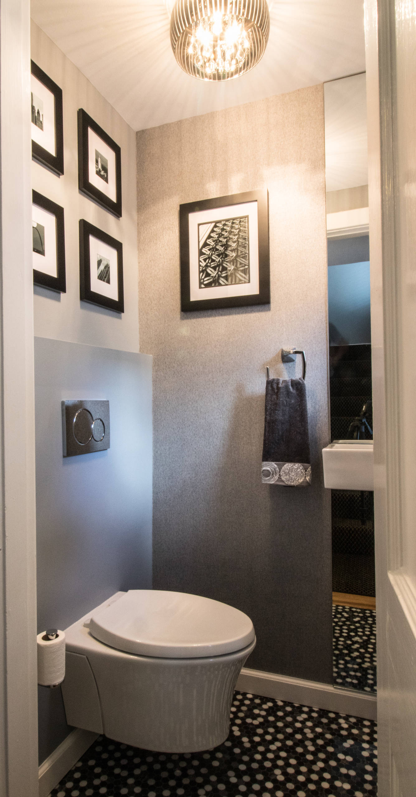 Tiny Powder Room