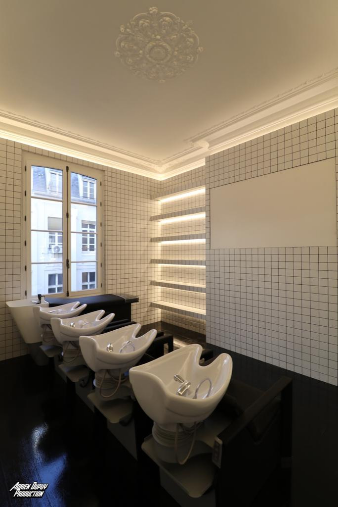 Création d'un salon de coiffure sur 150m² à Paris