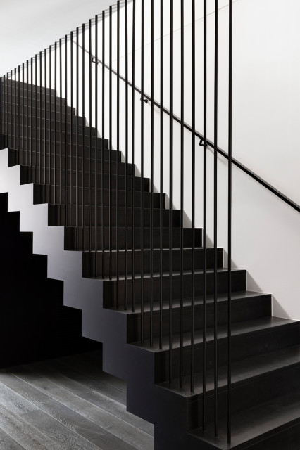Sunny House modern-staircase