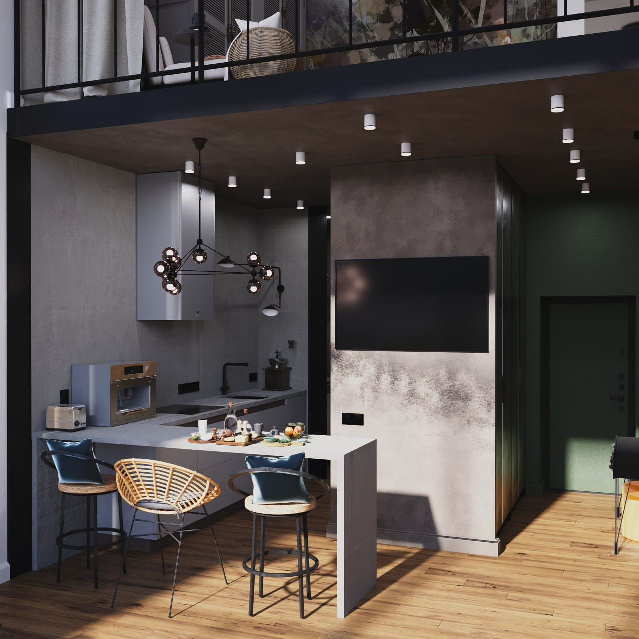 Новая жизнь старого индустриального пространства.