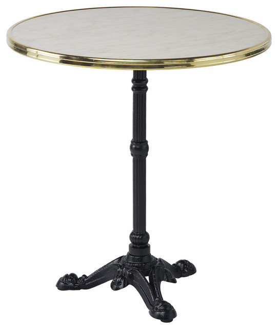 3Prong Cast Iron Outdoor French Bistro Table Base Black