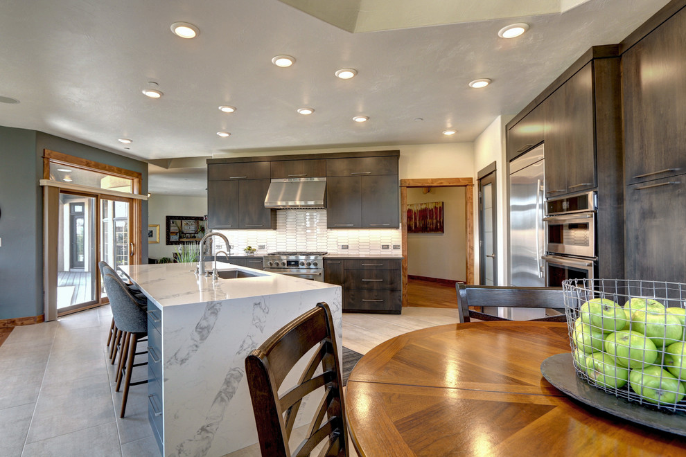 Modern, Sleek Kitchen Remodel - Modern - Kitchen - Denver ...