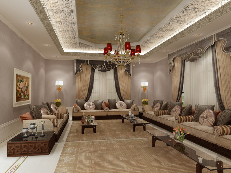 Arabic Living Rooms - Majlis - my favorite designs - Traditional ...
