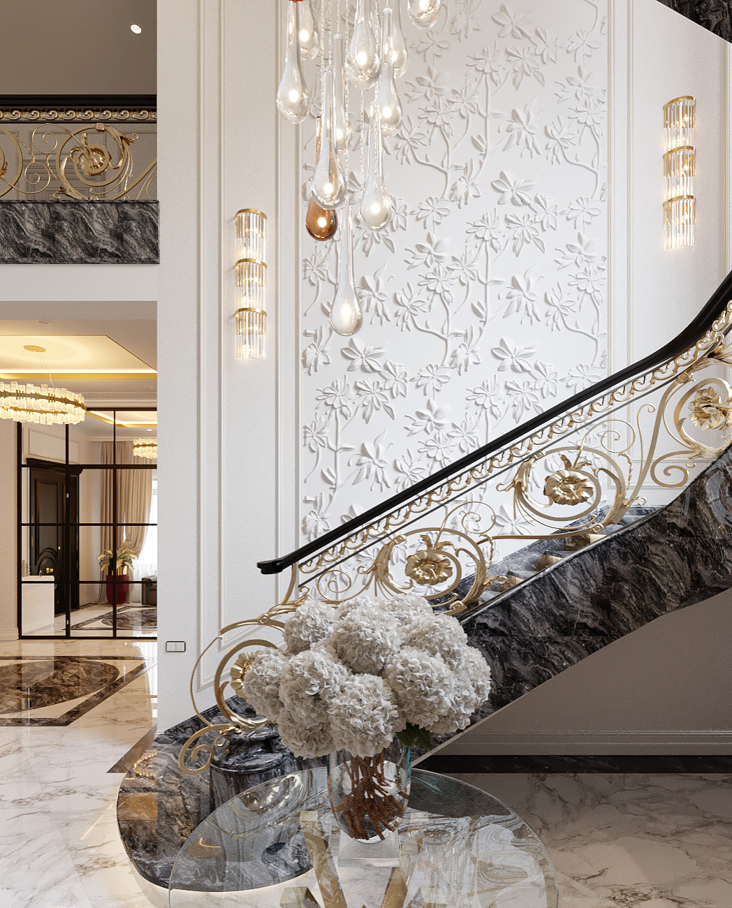 Дизайн Холла в Доме 800 м2 | Luxury Hall Design 800 m2