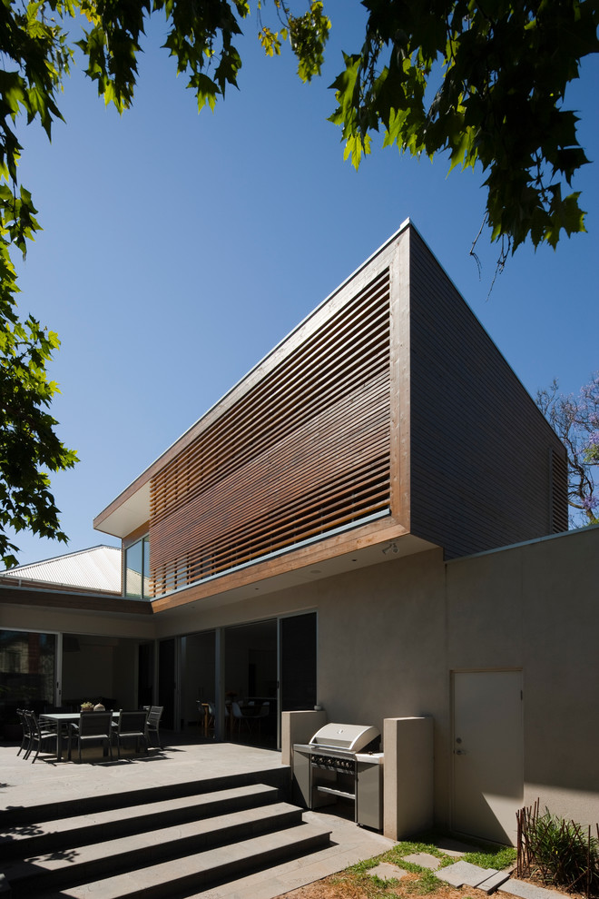 Contemporary exterior in Melbourne.