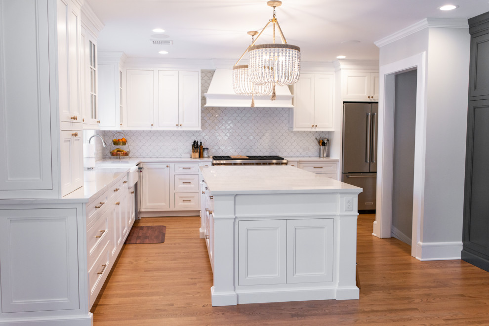 Kitchen & Bathroom Expansion Westfield, NJ Transitional Kitchen