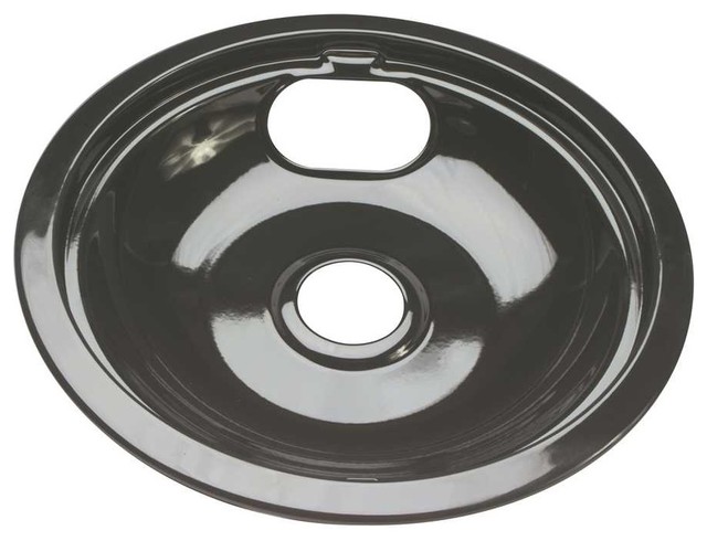 Porcelain Coated Drip Pan For Whirlpool Electric Ranges Black 8 Porcelain Coated Drip Pan For Whirlpool Electric Ranges Black 8 6 Per Pack Contemporary Gas And By Gem Llc