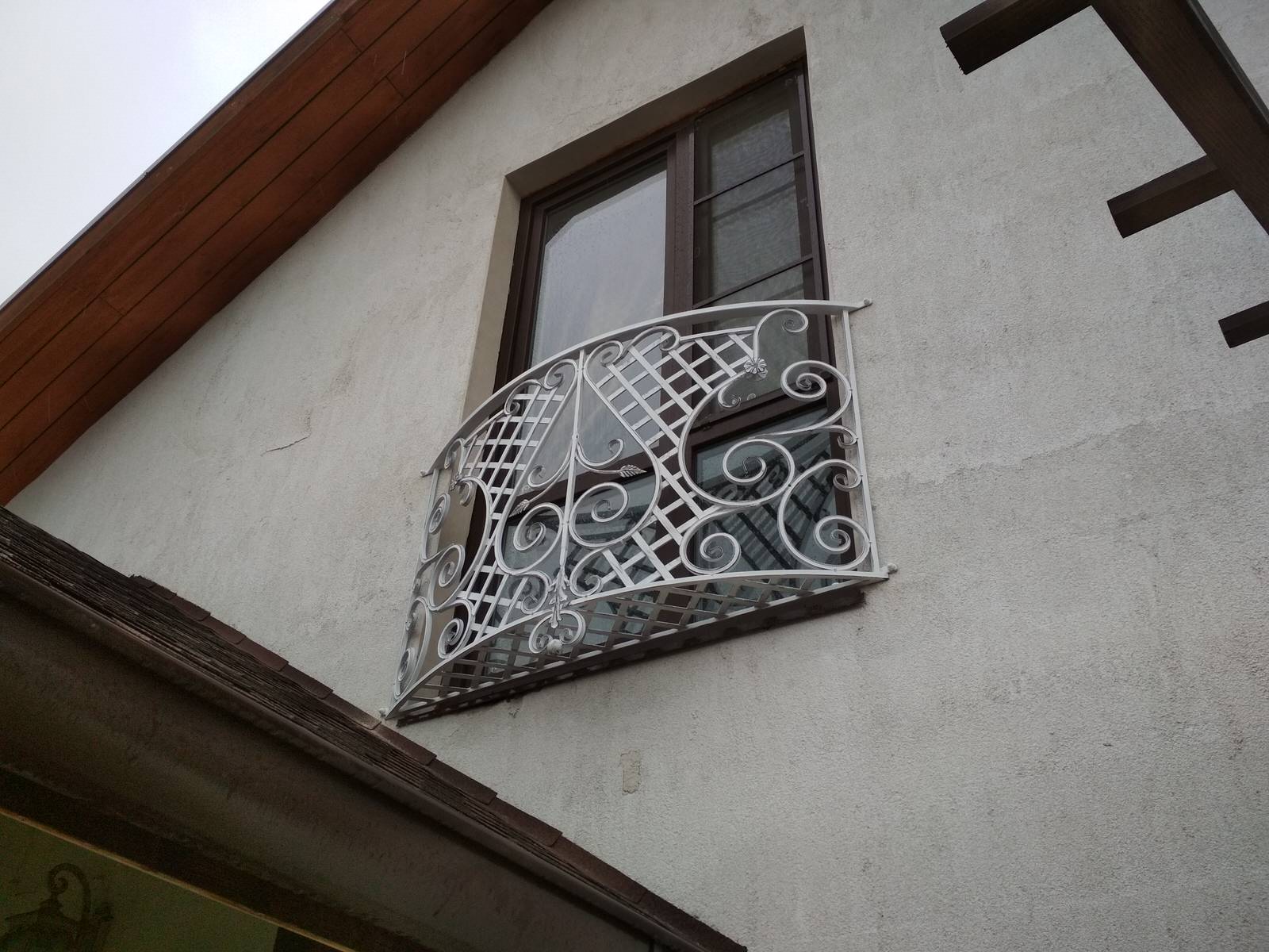 Балконное ограждение и французкий балкон в Заокске