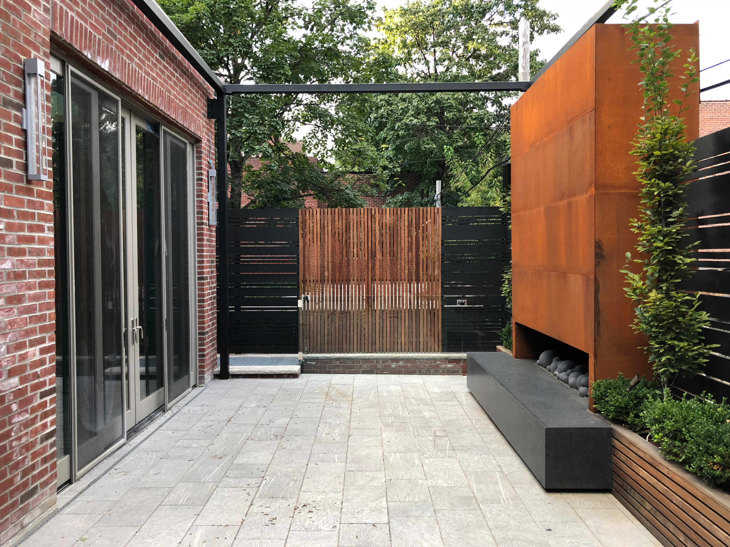 Modern Kitchen Extention Garden