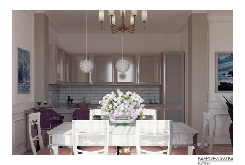 Квартира в Москве архитектора White Archiitect Надежды