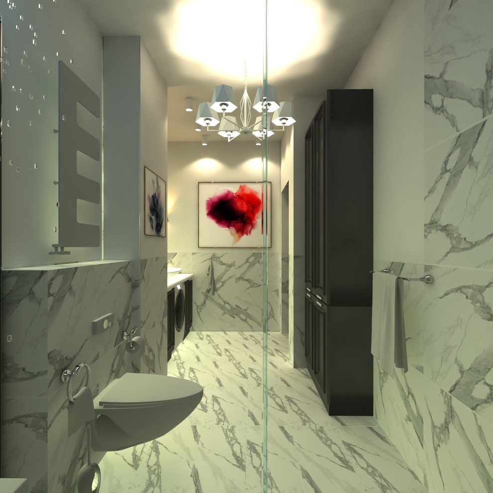 санузел с душем