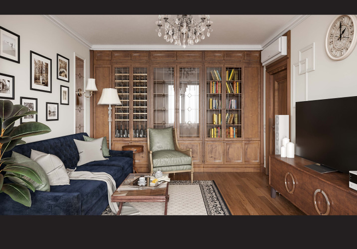 Полный дизайн проект интерьера