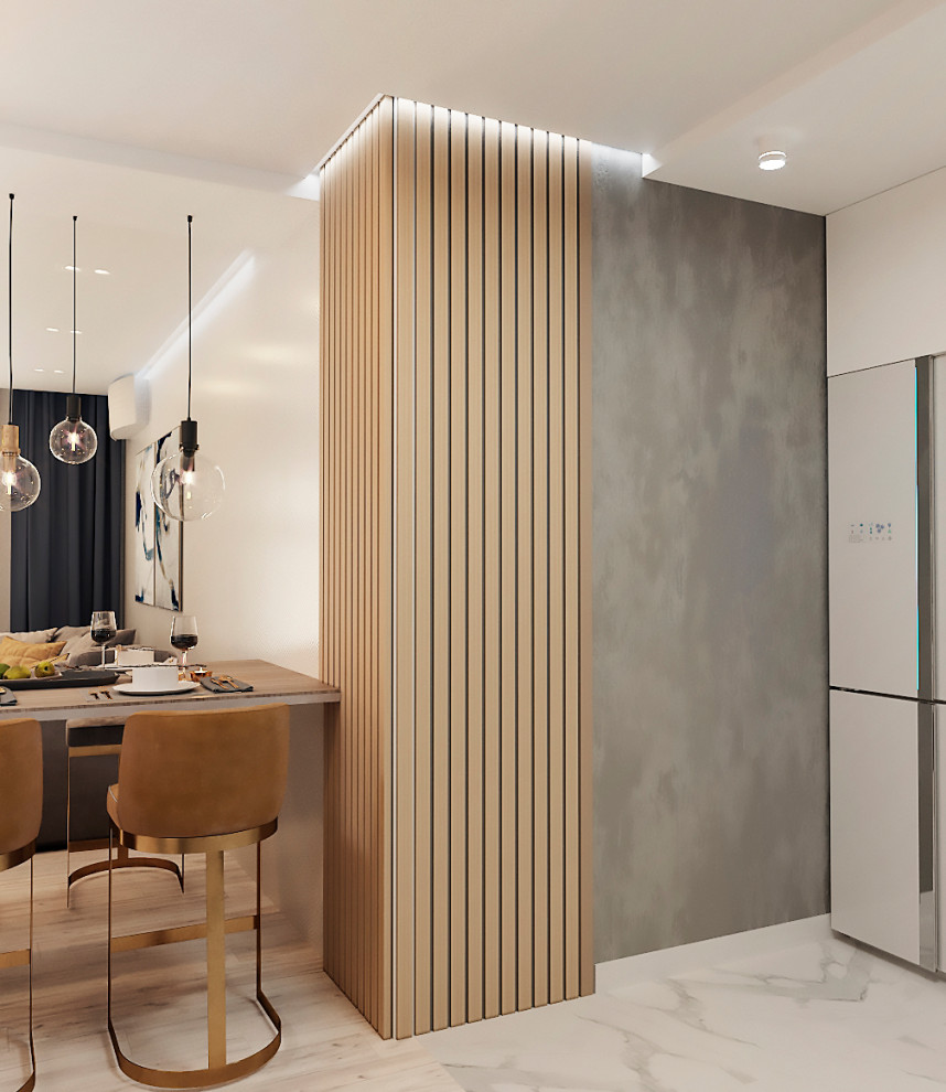 ЖК Квартет ( дизайн проект 3-х комнатной квартиры)