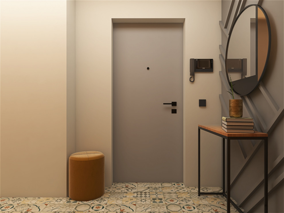 Минималистичная квартира 91м2 в Москве для семьи с двумя детьми